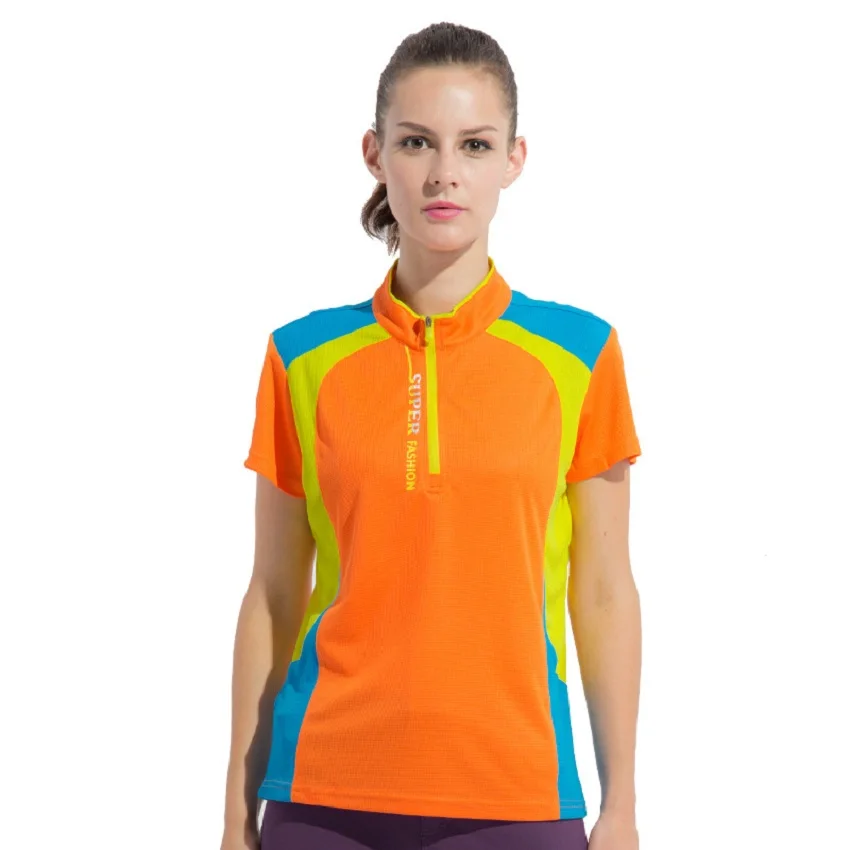 Женская быстросохнущая футболка Mountainskin дышащая для активного отдыха походов