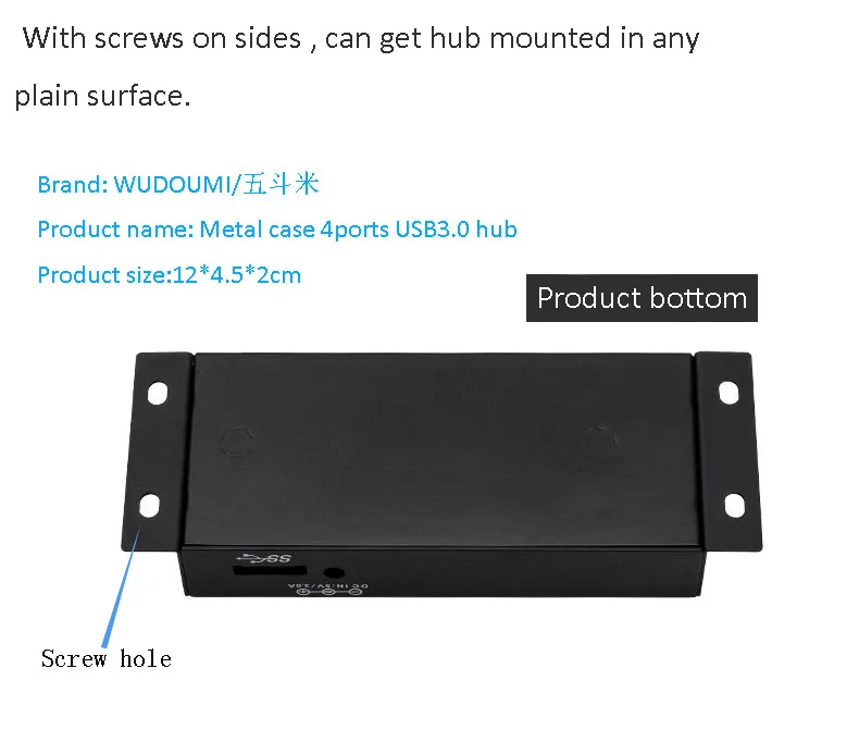 Супер скорость USB 2 0/3 0 концентратор 4 порта Портативный разветвитель