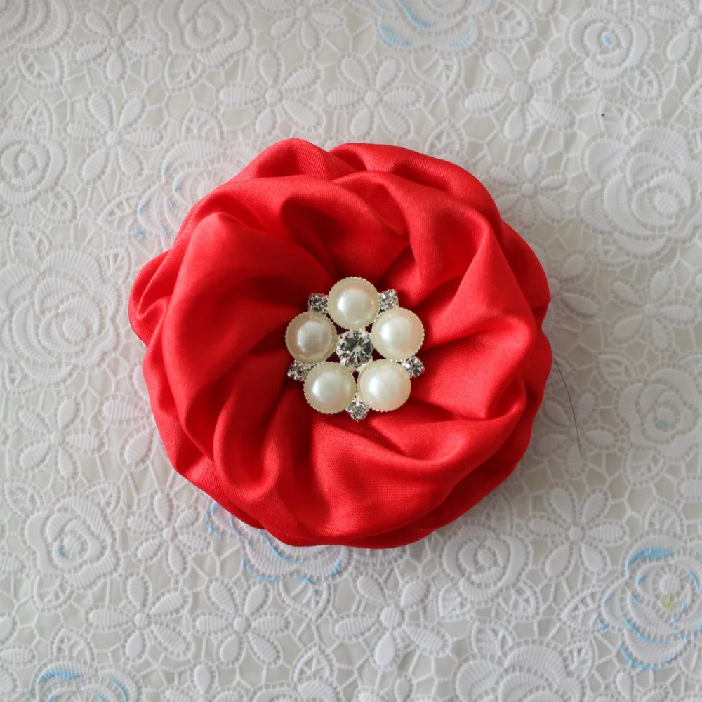 Рисунок 3 - детский матовый атласный цветок для волос