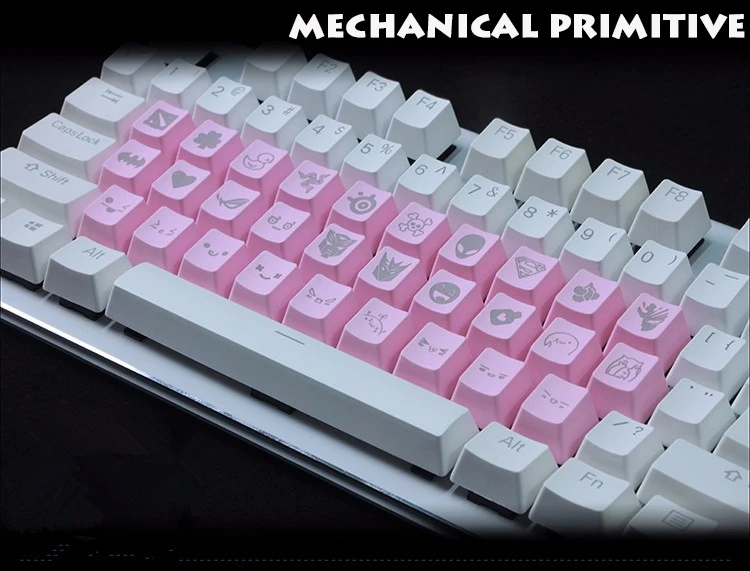 MP толстые PBT Материал 29 Keycap Личность настройки Радий гриф красочные Cherry MX
