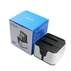 Док-станция для Hdd 2 Bay 2 ТБ, два hdd ssd Sata 2,5 
