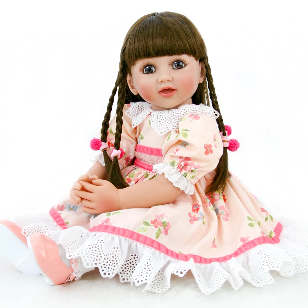 

Эксклюзивные Мягкие силиконовые куклы реборн 60 см для маленьких девочек реалистичные изысканные длинные волосы принцесса модные детские и...