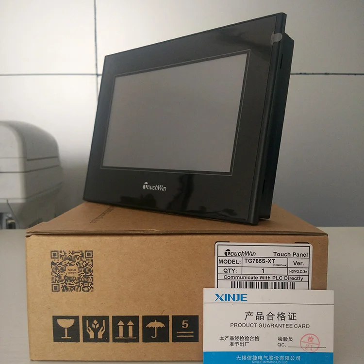 XINJE HMI 7 &quotЦветная TFT MTG765-UT 7-дюймовая сенсорная панель (совместима с большинством