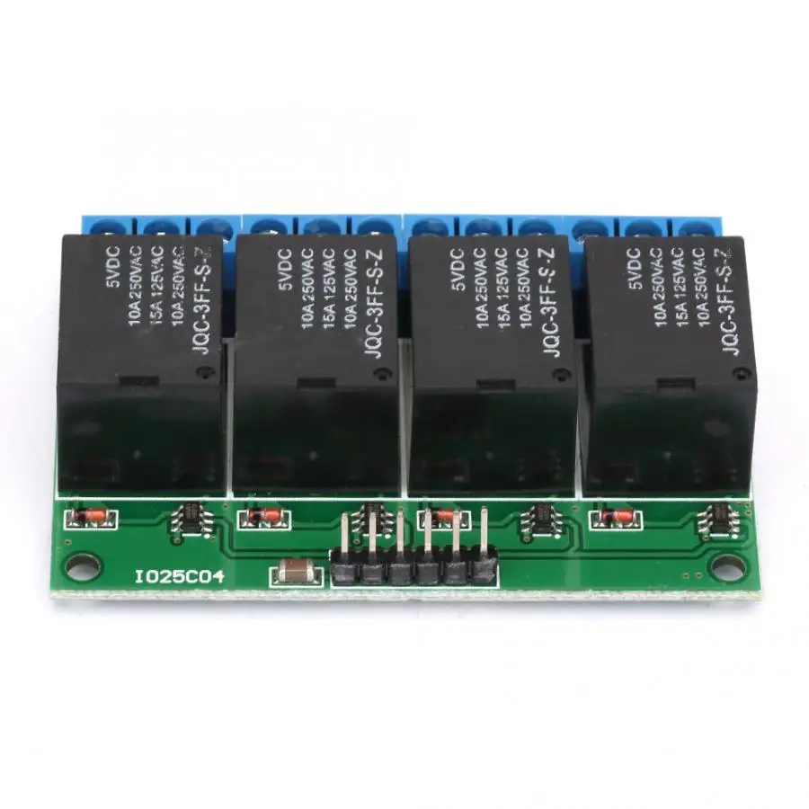 1 шт. 4CH DC5V низкий импульсный триггер самоблокирующийся релейный модуль