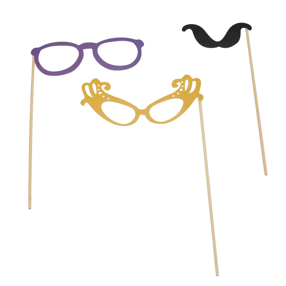 60 шт. DIY реквизит для фотостудии комплект Хэллоуина Рождество Свадьба День