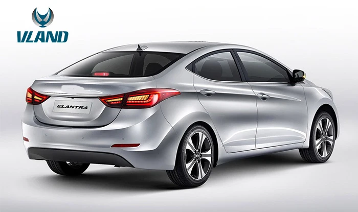 VLAND автомобильный Стайлинг LED задний фонарь в сборе для Hyundai Elantra (для AVANTE MD) задние