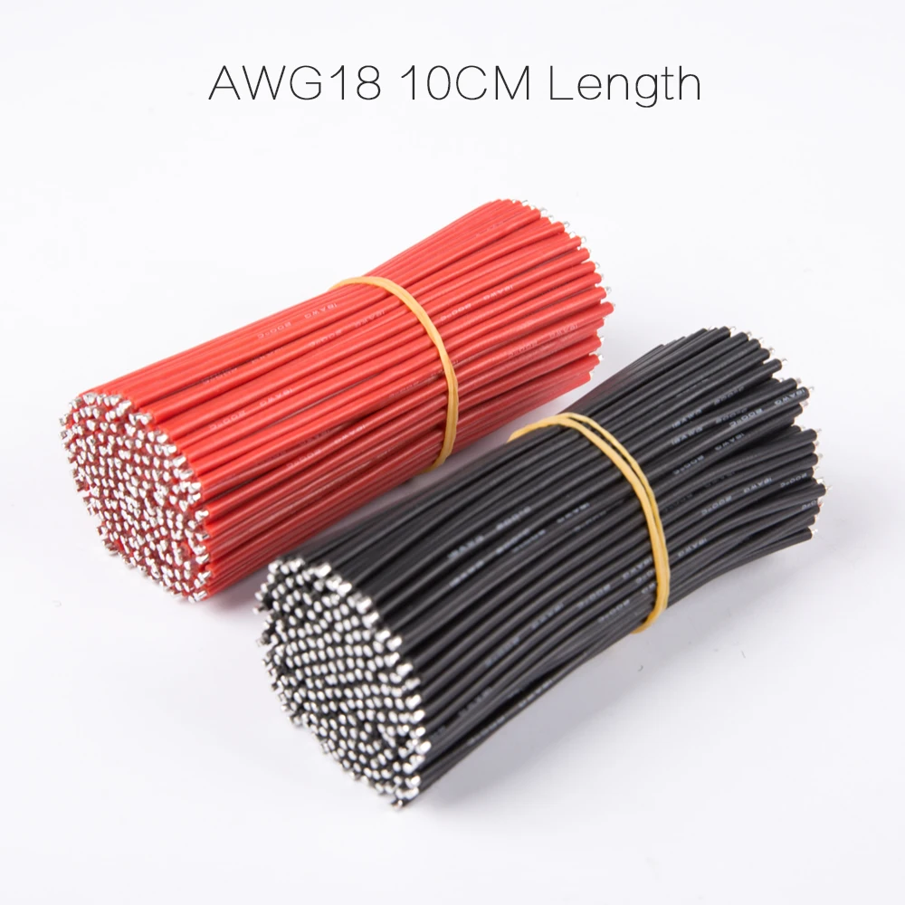 Силиконовый резиновый провод Проволочный Кабель для FPV дрона сделай сам 25 штук