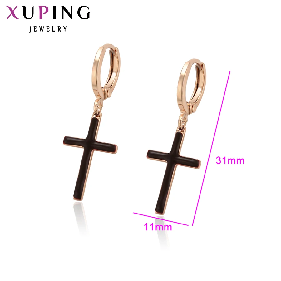 Xuping, модные серьги, высокое качество, греческий Серис, шарм, дизайн, розовое золото, цвет, покрытие, серьги, ювелирное изделие, подарок S97, 5-96718