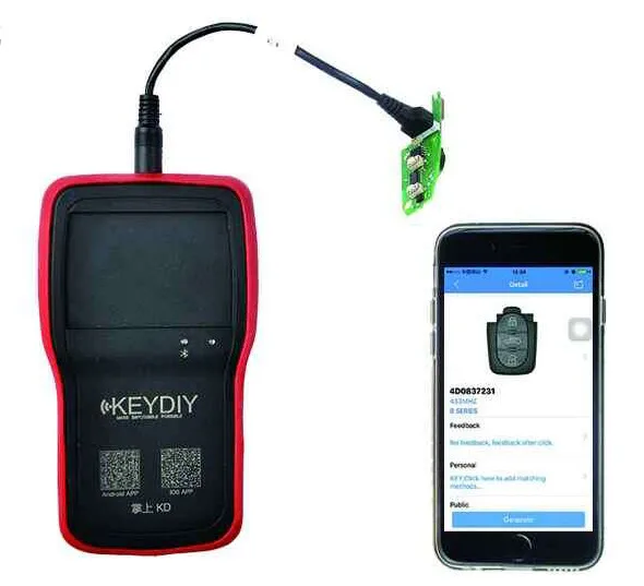 KEYDIY KD900+ KD900 плюс мобильный ключ дистанционного управления Генератор лучший инструмент для дистанционного управления KD900 автоматический ключ программист