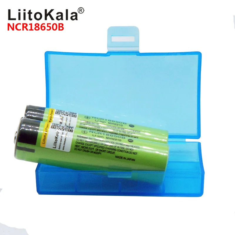Аккумуляторная батарея LiitoKala 100% NCR18650B литиевый перезаряжаемый аккумулятор для