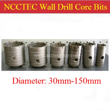 125mm 5'' NCCTEC alloy wall drill core bits cutters NCW125 | FREE shipping