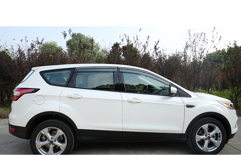 Пластиковый козырек для окна Ford Escape Kuga отверстия защита от солнца дождя