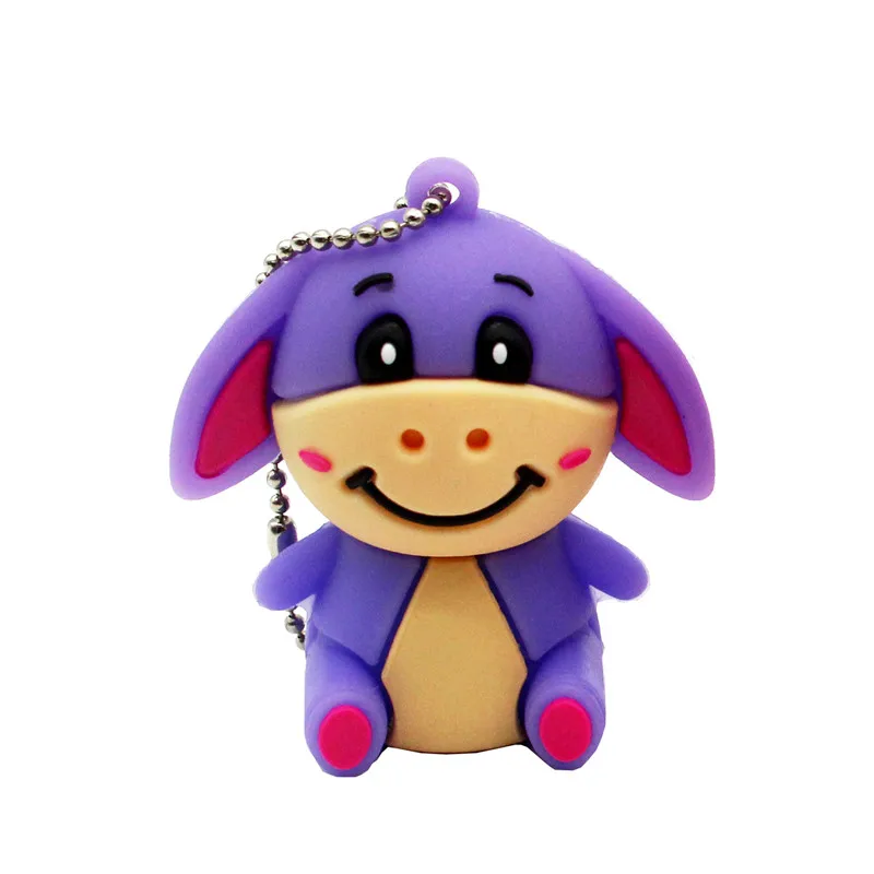 Jaster lovely Cartoon Lilo& Stitch USB флеш-накопители 64 ГБ 32 ГБ 16 ГБ 8 ГБ 4 ГБ флеш-накопитель карта памяти флешки в подарок - Цвет: 01