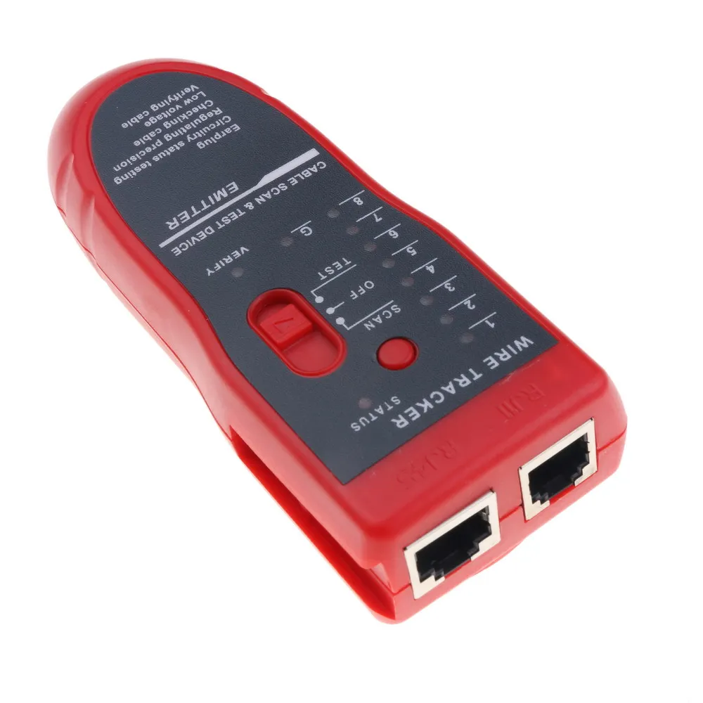 Кабельный тестер kebidumei RJ11 RJ45 Cat5 Cat6 телефонная проволока трекер тонер Ethernet LAN