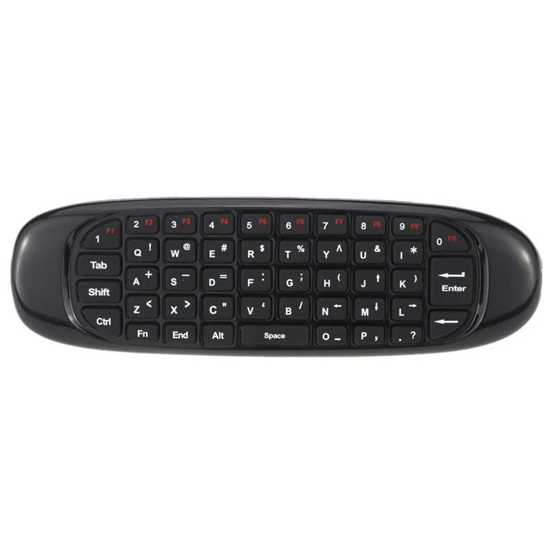 C120 2 4G гироскоп Air Mouse Мини Беспроводной клавиатура России на английском языке для