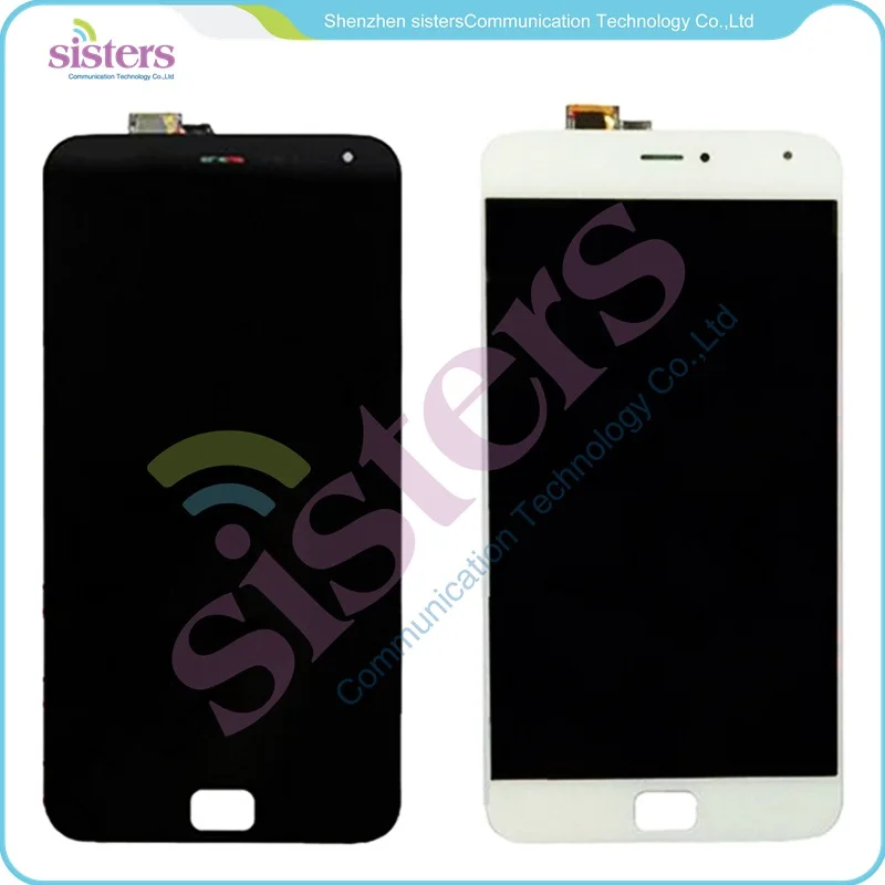 

10PCS Wholesale High Quality White Black LCD Display & Touch Screen Digitizer Full Assembly For MEIZU MX4 PRO Ship Free
