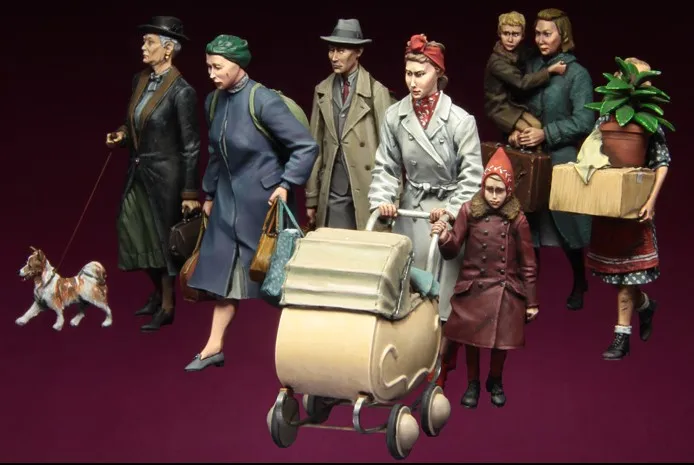 Набор моделей из смолы 1/35 шкала для детей 2 8 лет|resin model kits|model kit1/35 scale |