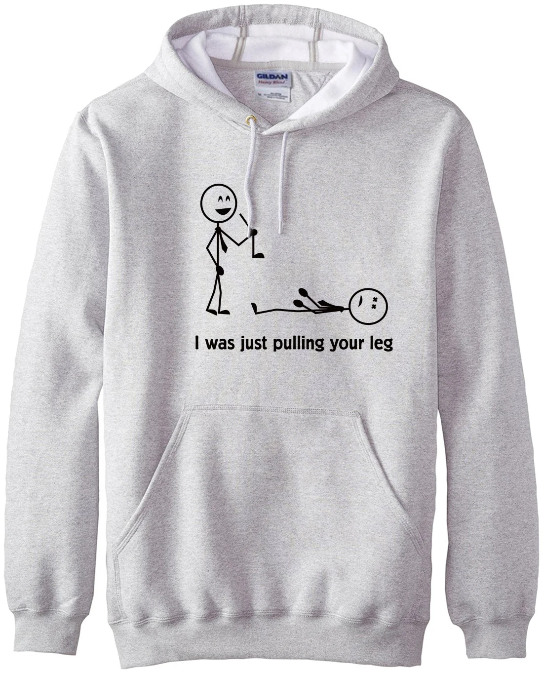 Забавные мужские толстовки для взрослых весна-Зима 2019 с капюшоном I Was Just drawing Your Leg