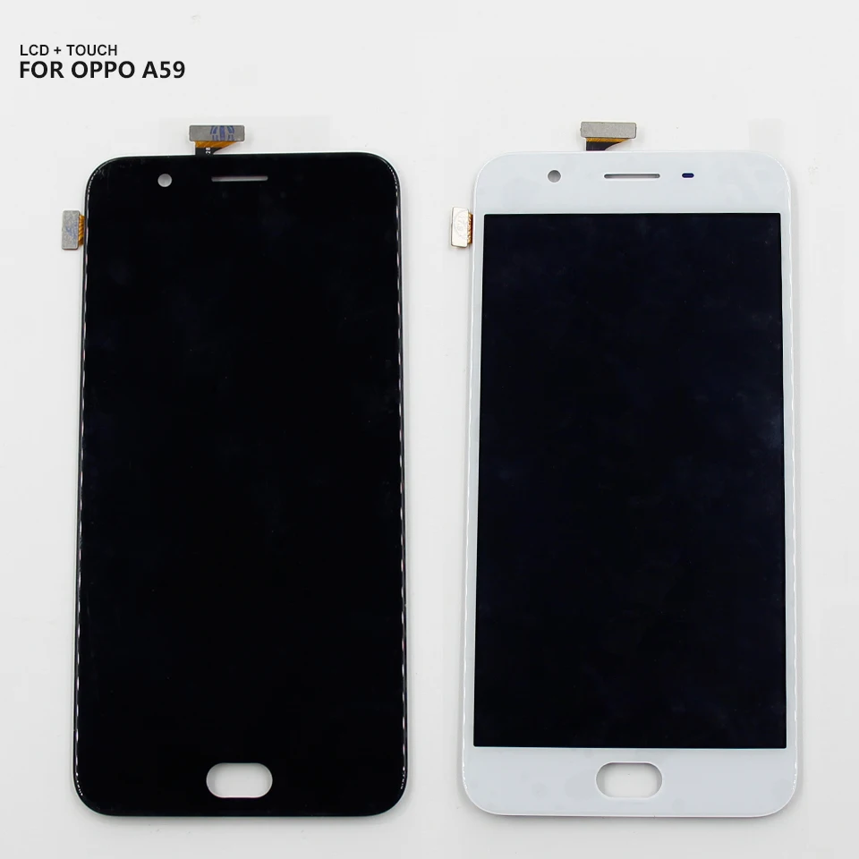 ЖК дисплей для Oppo F1S A1601 A59 дигитайзер сенсорного экрана панель стекло в сборе +