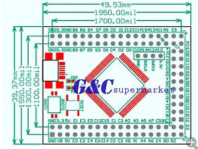 1 шт. STM32F103VCT6 STM32 Минимальная плата развития системы|Интегральные схемы| |