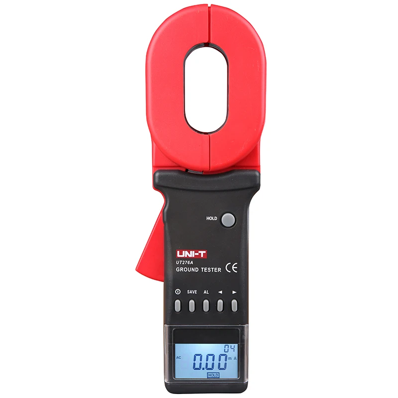 

UNI-T UT276A Clamp Grounding Resistance Tester, Resistor Limiting Alarm, Acousto-Optic Alarm, RS-232 Data Transmission