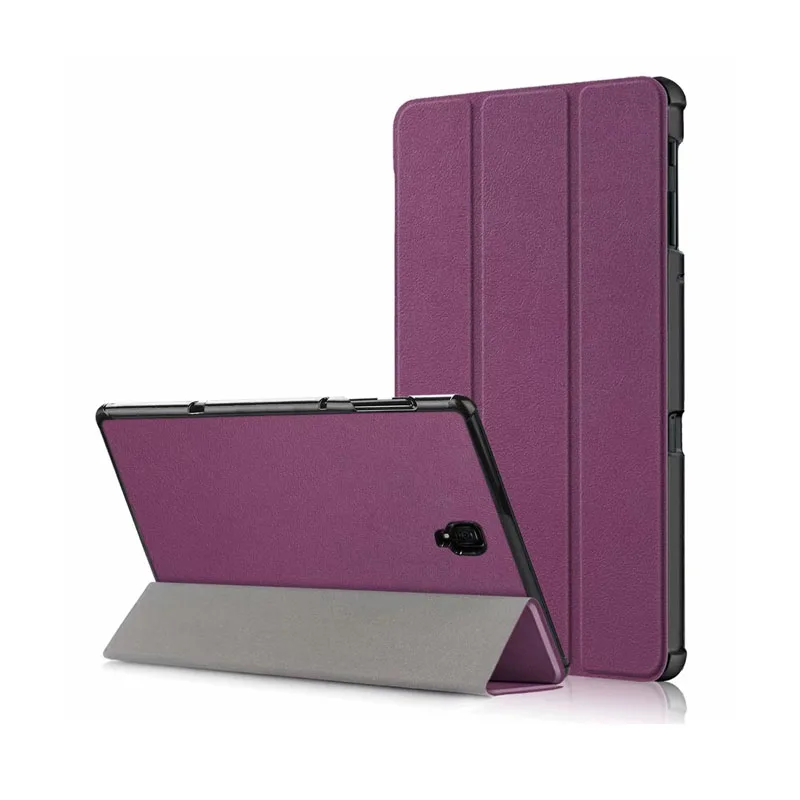For Samsung T590 T595 T597 Flip Cover Slim Stand PU Case Galaxy Tab A SM-T590 100PCS/Lot | Компьютеры и офис