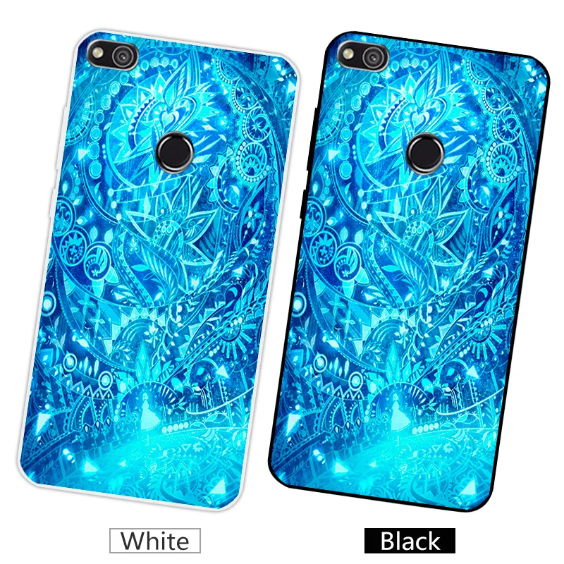 Phone Case for Huawei P8 Lite 2017 Back Cover P8Lite (2017) Covers Clear Soft Silicone Honor 8 lite Snacks Cases | Мобильные