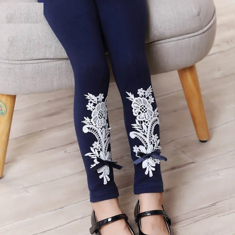 Мода 2018 детские леггинсы для девочек детская одежда хлопковые осенние штаны