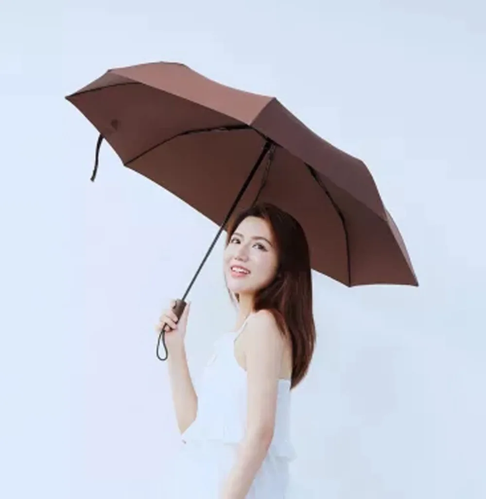 Xiaomi Mijia Солнечный дождливый Bumbershoot алюминиевый ветрозащитный водонепроницаемый УФ зонтик мужчина женщина лето зима зонт