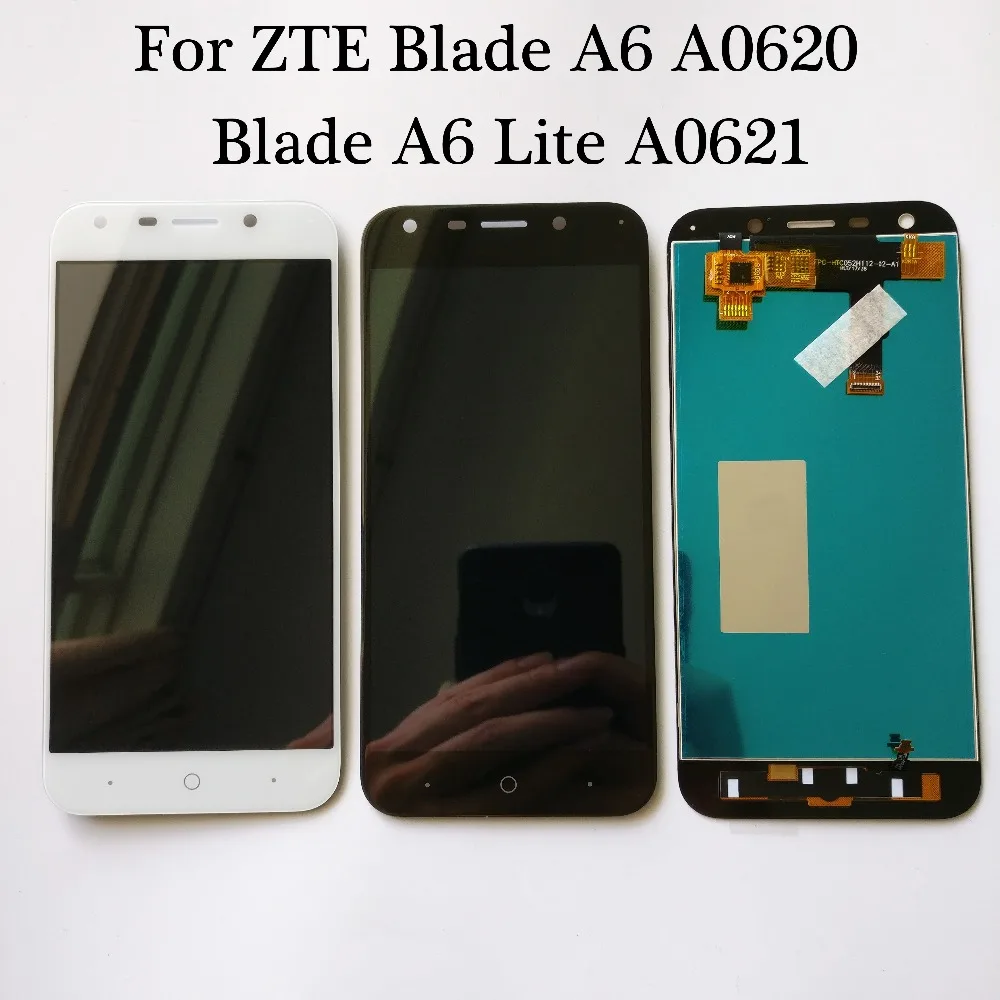 Золотой/белый/черный 5 2 для ZTE A6 blade A0620 Lite ЖК панель с сенсорным экраном стеклянный