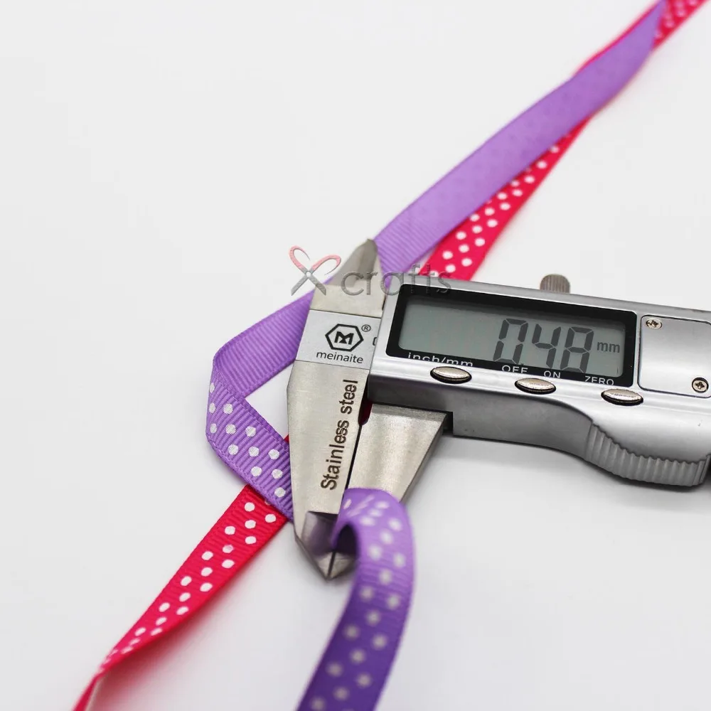 Лента в рубчик 9 мм 3/8 ярдов/рулон 80 цветов | Дом и сад