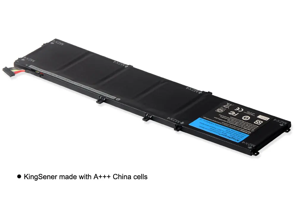 KingSener 4GVGH ноутбука Батарея для DELL Precision 5510 XPS 15 9550 серии 1P6KD T453X 11,4 V 84WH