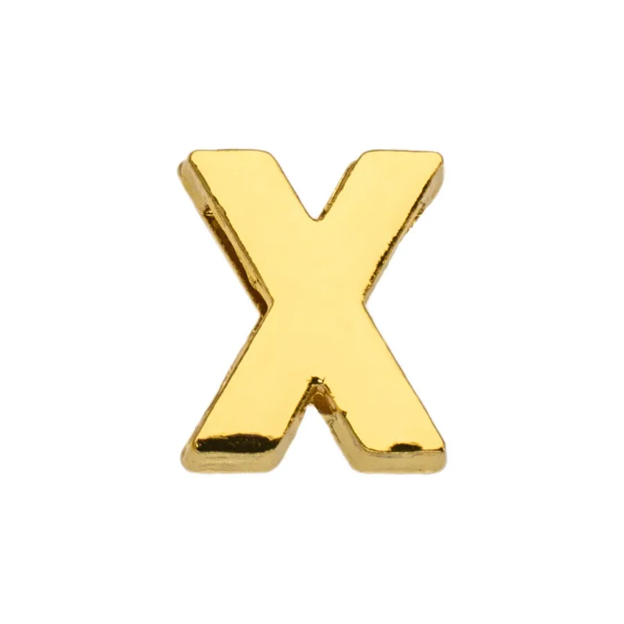 10 шт. подвески для ошейника 8 мм|diy charms|letter charmsgold english |
