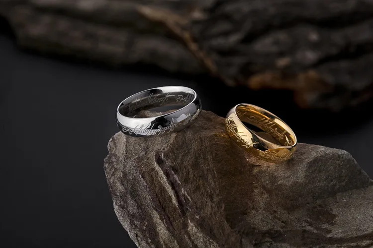 Polished Plating Fashionable Rings Fashion Jewelry Stainless Steel Ring Men's Different Colors For Choose Gold Silver Blue | Украшения