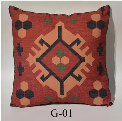 Геометрический чехол для подушки в стиле Индианы наволочка дивана kilim спинки
