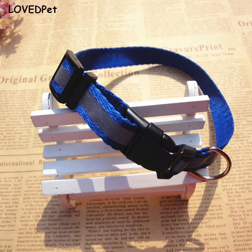 Светоотражающие нейлоновые ошейники для собак маленькие средние и большие