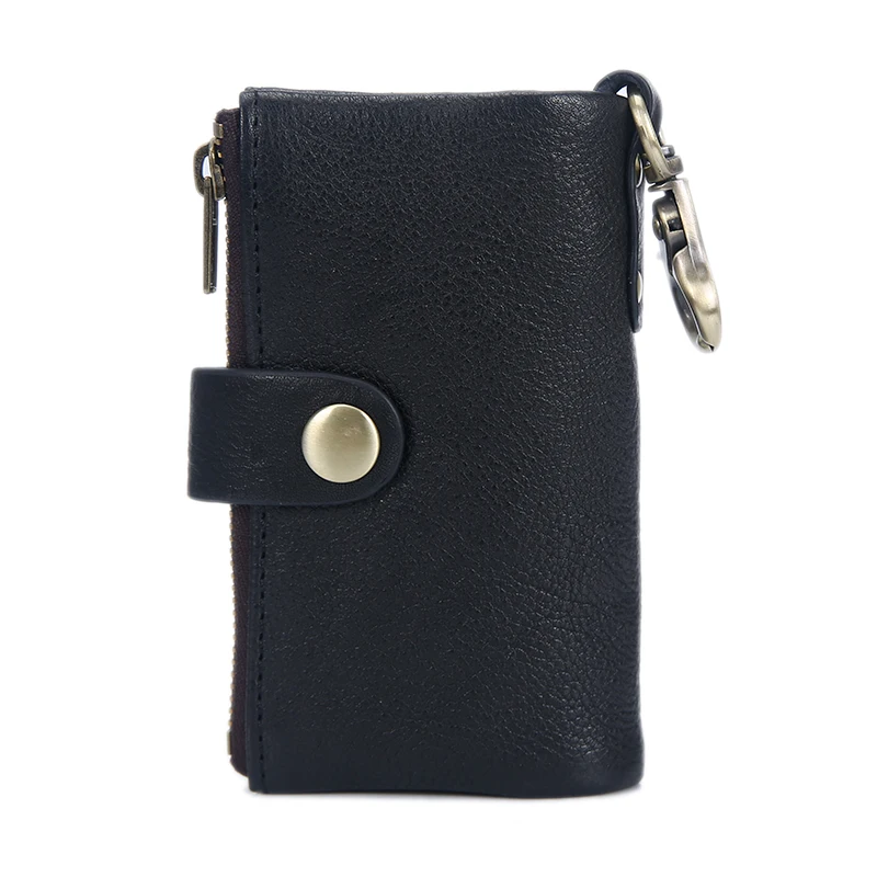 SIMLINE кошелек для ключей из натуральной кожи мужские многофункциональные