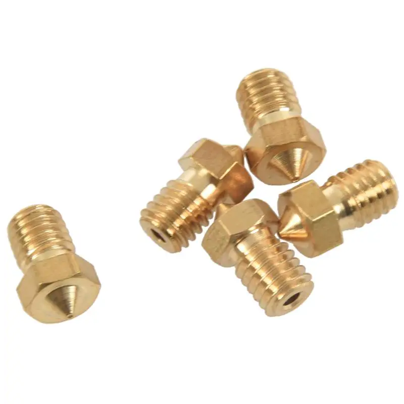5 шт. латунная насадка для 3d принтера V5 и V6 J-Head части 3d принтера 3d Датчик Hotend Trianglelab Bltouch Titan экструдер