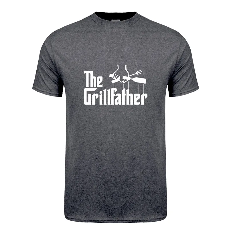 Omnitee Grillfather футболки для мужчин забавная хлопковая футболка с короткими рукавами
