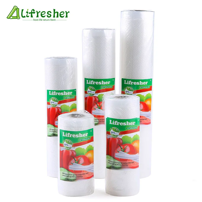 Lifresher вакуумный упаковщик пакеты для еды вакуумные упаковочная сумка 12 15 17 20 25 28