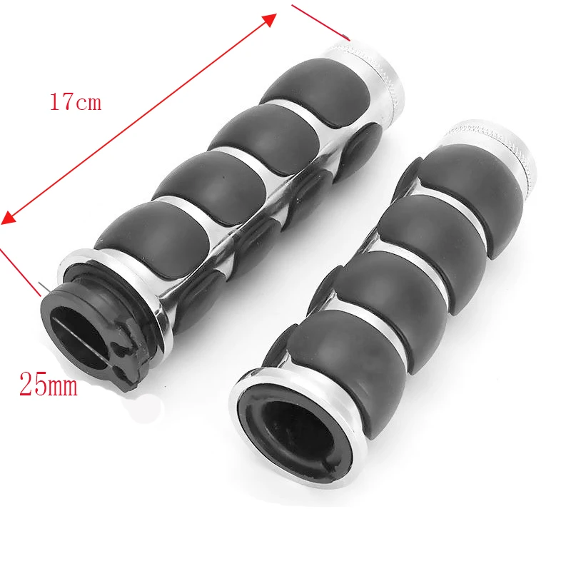 

1" 25mm Motorcycle Handle Bar Hand Grips For Harley Sportster Dyna Softail VRod Chopper For Kawasaki Vulcan VN 500 750 800 900