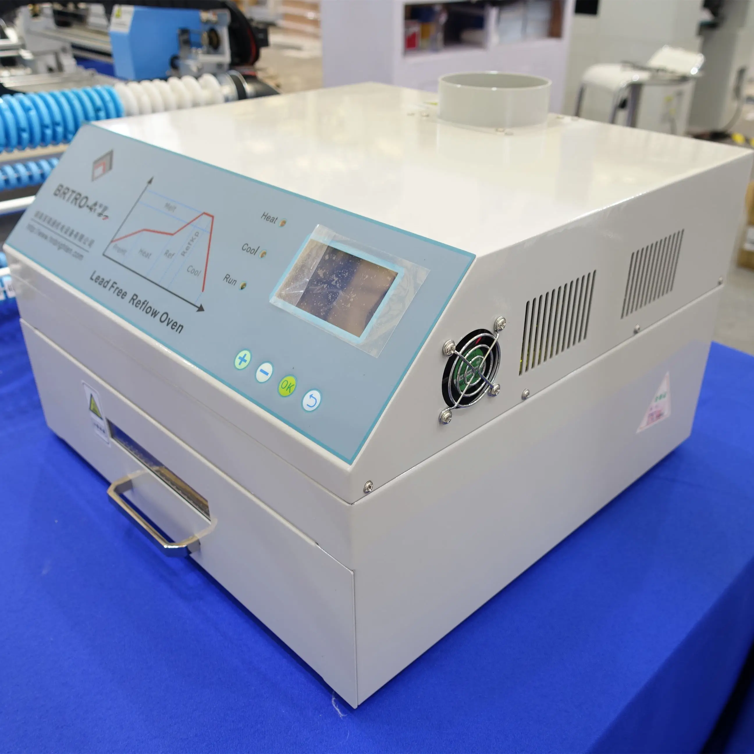 CHMRO 420 печь для плавки горячий воздух + инфракрасный 2500w 300*300 мм BGA SMD SMT пайки