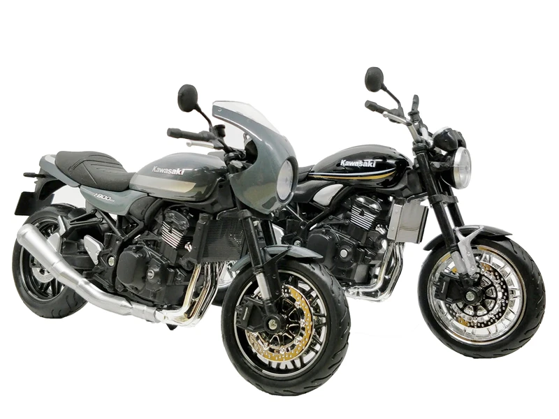 Maisto 1:12 Kawasaki Z900RS кафе черный серый Литая модель мотоцикла