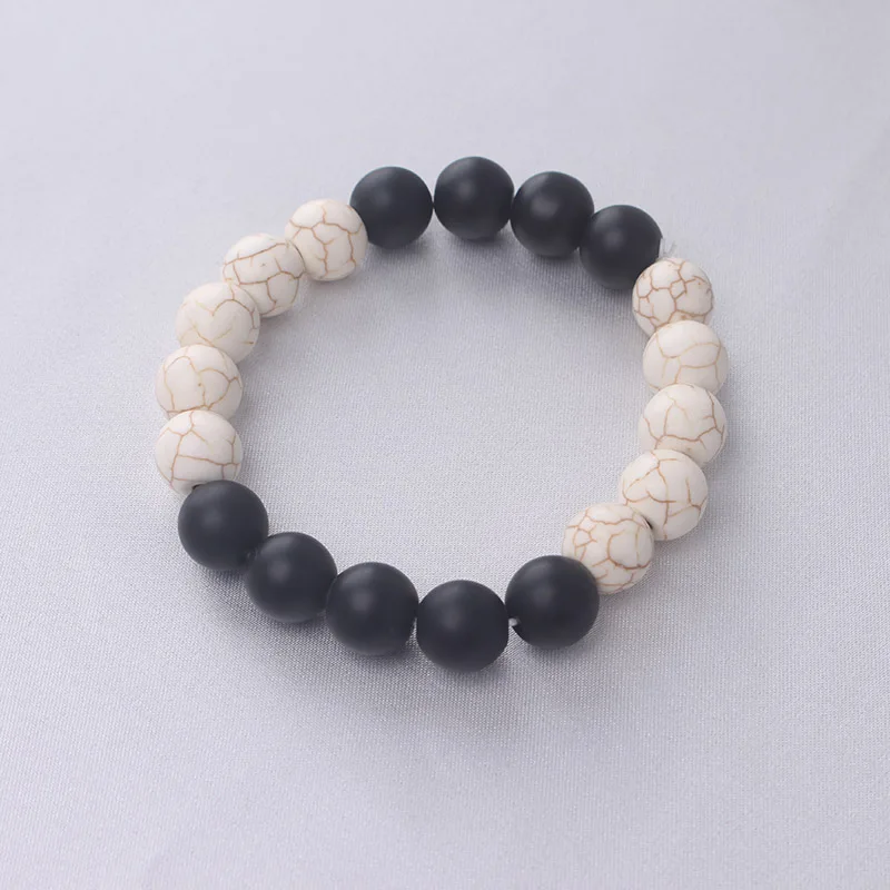 2019 New Fashion Women Men Beaded Bracelets Gift Simple Classic Round Bead Charm Bangles For Handmade Accessories | Украшения и
