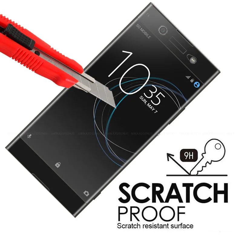 Полноэкранное закаленное стекло для Sony Xperia XA1 XA Защитное Plus Ultra защитный чехол