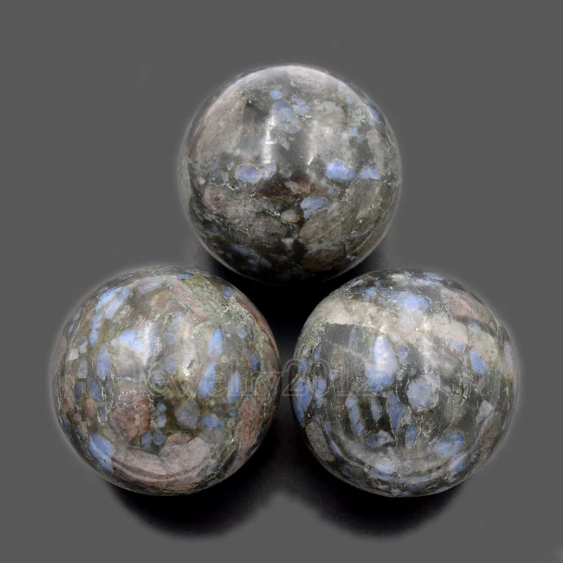 02 Llantite Jasper 1 шт. 50 мм натуральные драгоценные камни круглый шар кристалл лечебная Сфера массаж рок камни декор модные ювелирные изделия дизайн - Цвет: 02 Llantite Jasper