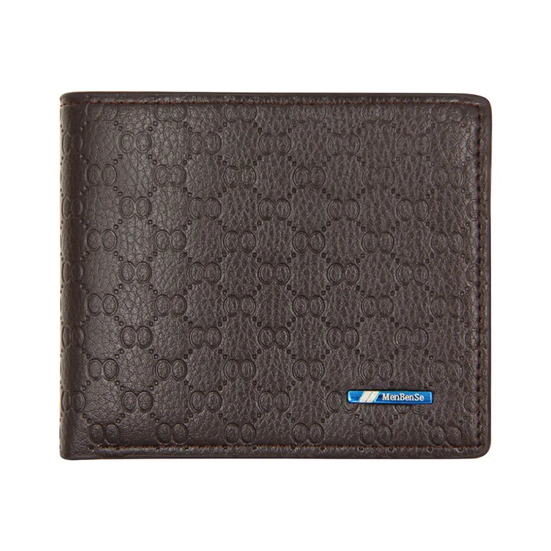 Высокое качество кожа для мужчин Wattle чёрный коричневый короткие бумажник модные