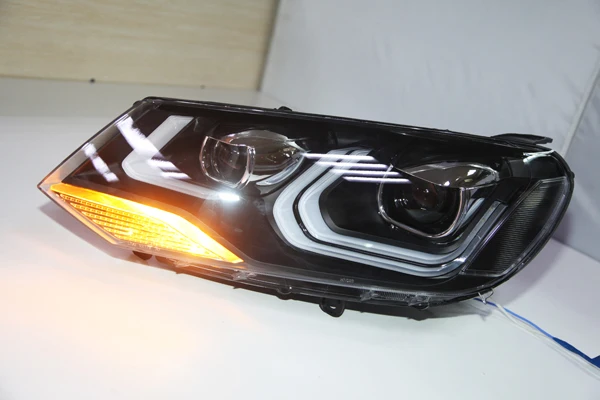 Для Volkswagen для Touareg светодиодный фары 2011 2012 2013 год с дневными ходовыми огнями
