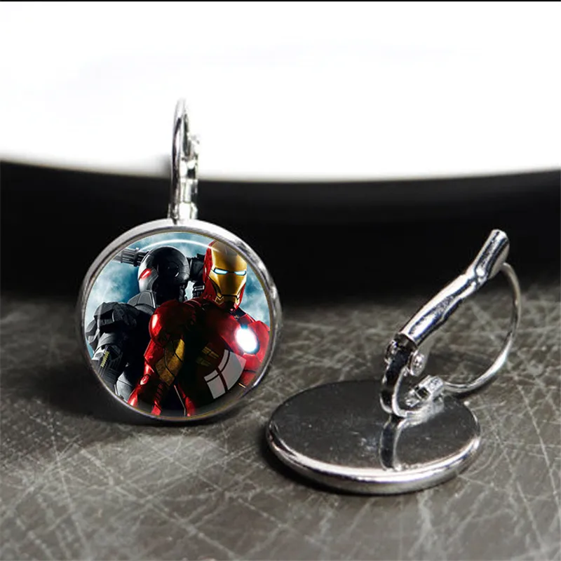 Серьги с Железным человеком в стиле Arc Reactor серьги Тони Старком ювелирные изделия