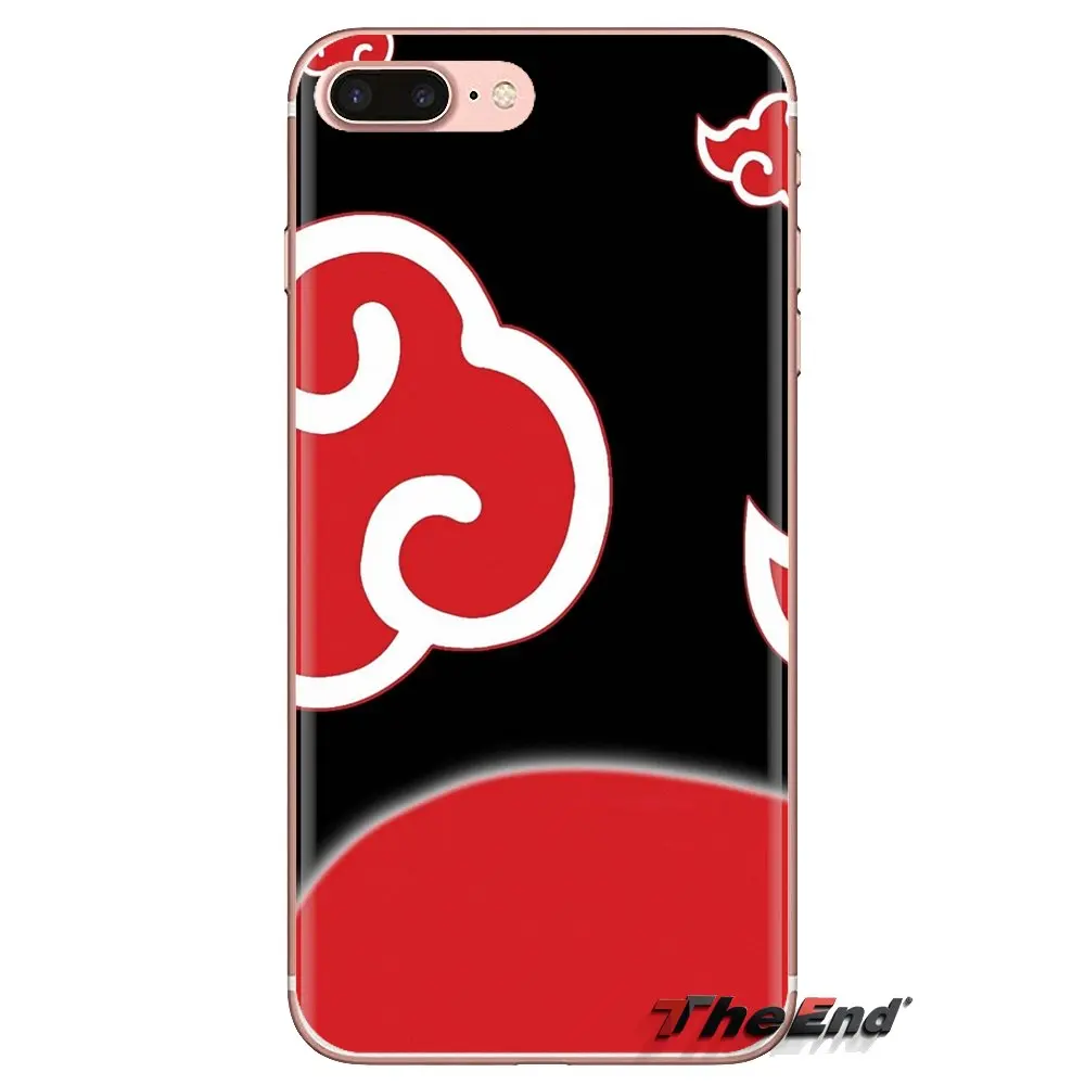 Прозрачный мягкий чехол для iPod Touch Apple iPhone 4 4S 5 5S SE 5C 6 6S 7 8 X XR XS Plus MAX Anime Naruto Akatsuki |